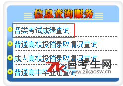 怎么查询2019年10月吴忠市自学考试成绩？